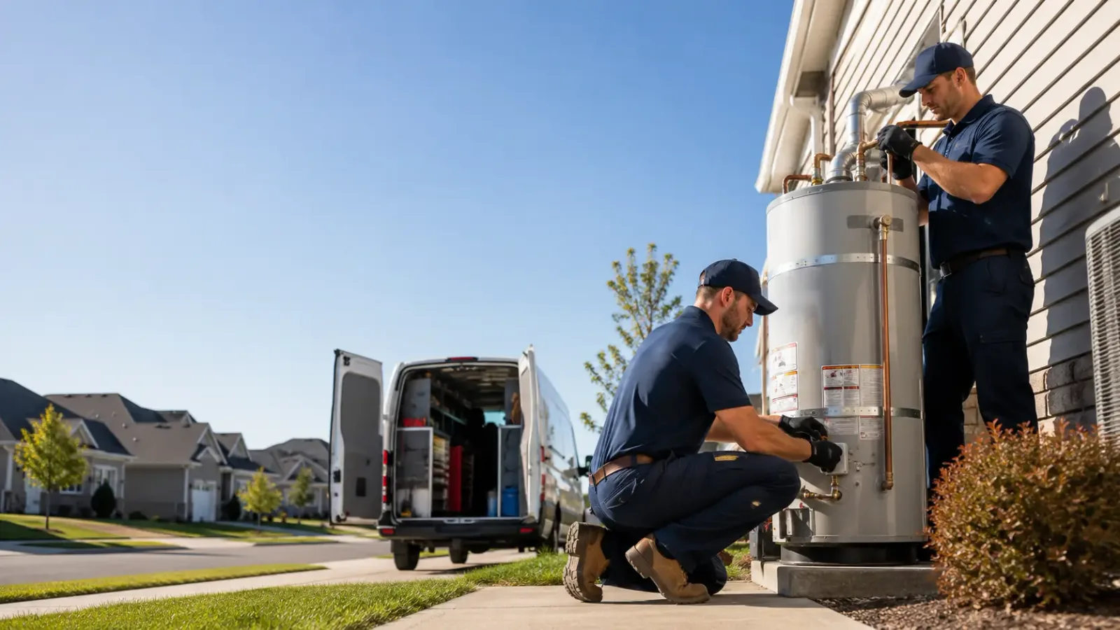 Water Heater Installation in Bunker Hill, KS